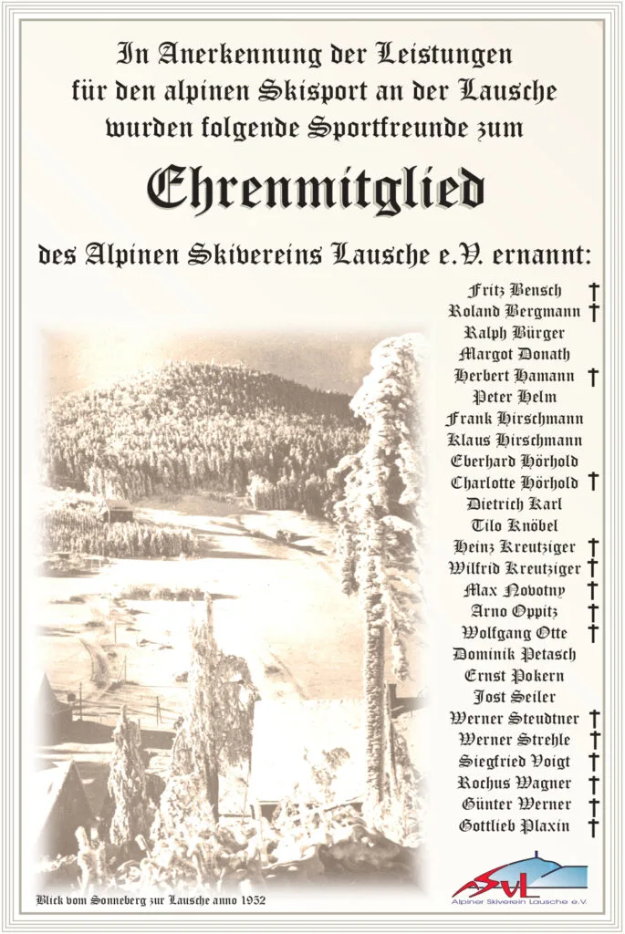 Ehrenmitgliederliste 2025 Ehrenmitgliederliste 2025